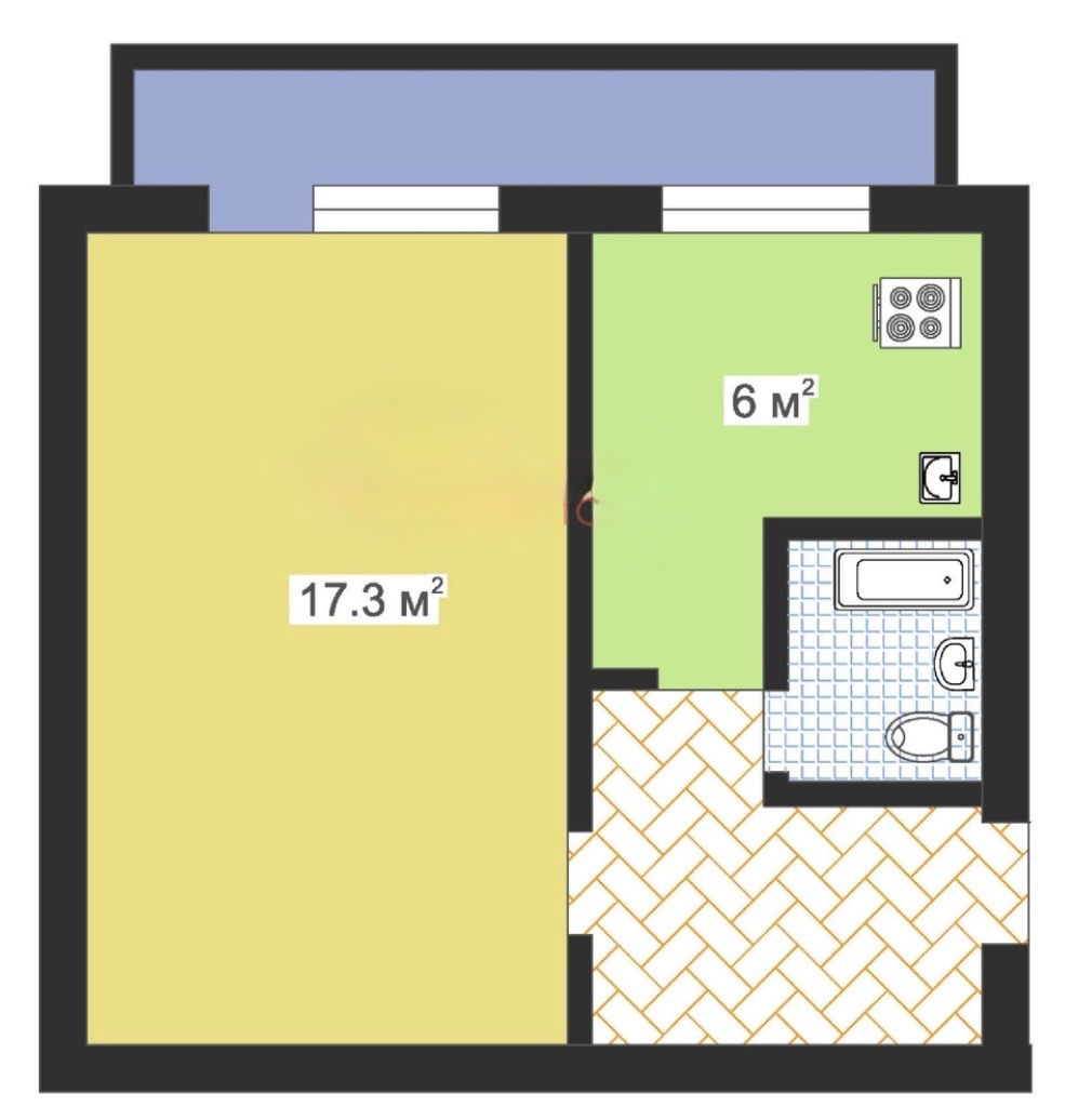 Apartament cu 1 cameră,  Buiucani,  Chișinău,  Chișinău mun.